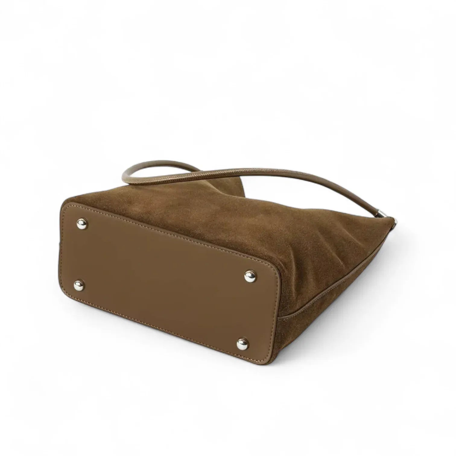 Grand sac seau en daim