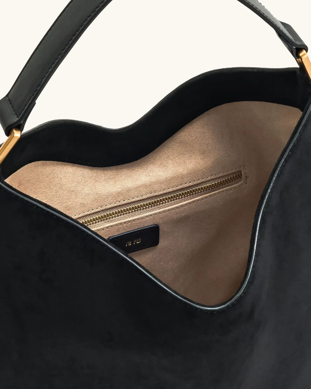 Grand sac seau en suédine