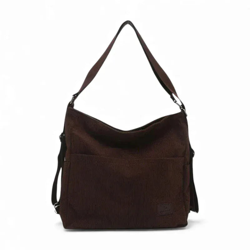 Grand sac seau en velours