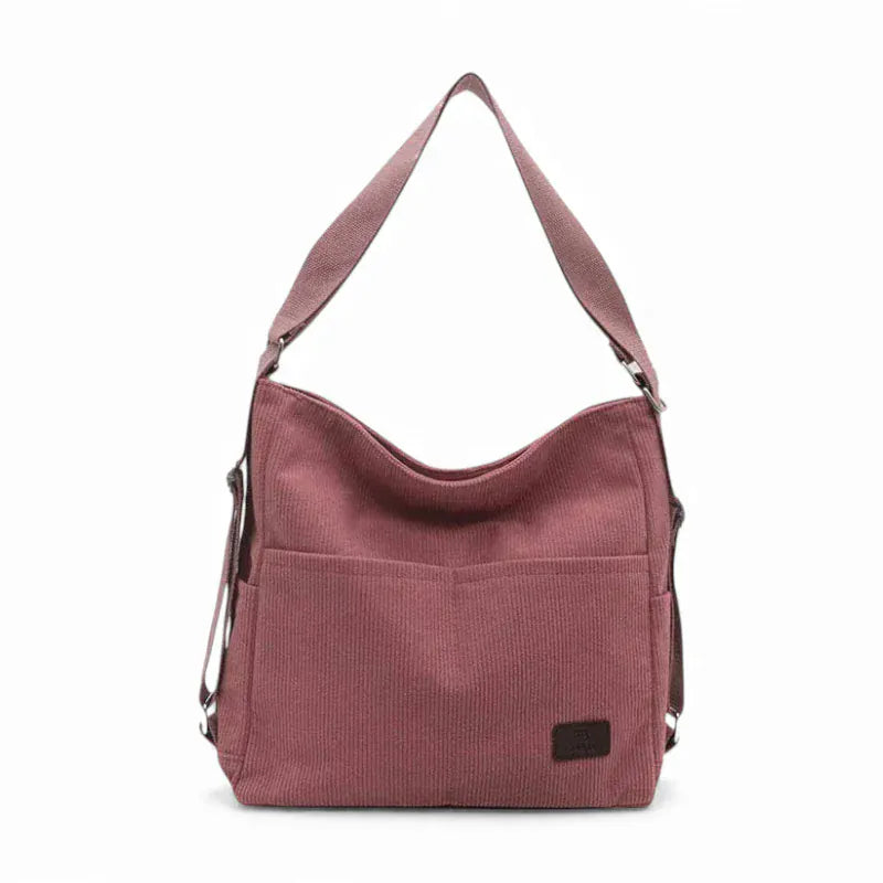 Grand sac seau en velours