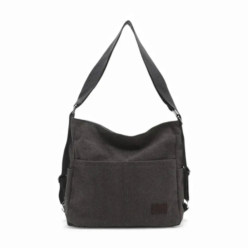 Grand sac seau en velours