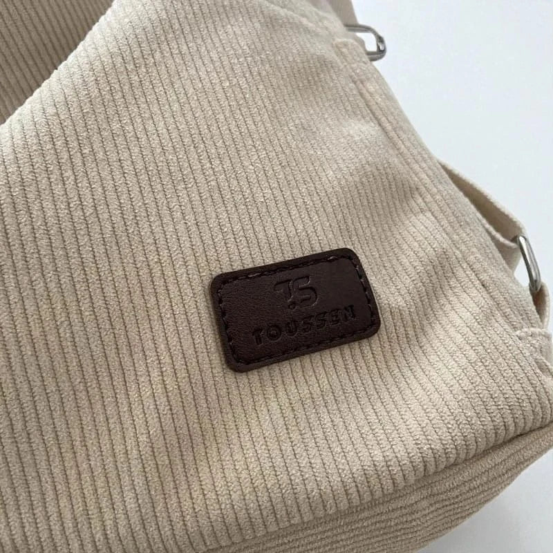 Grand sac seau en velours