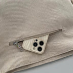 Grand sac seau en velours