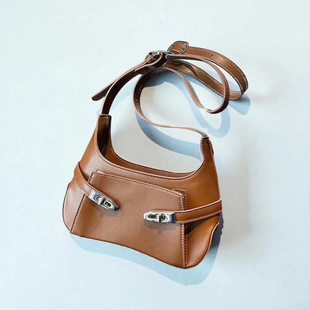 Petit sac seau structuré Café