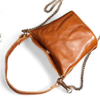 Sac seau a chaîne doré