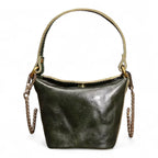 Sac seau a chaîne doré