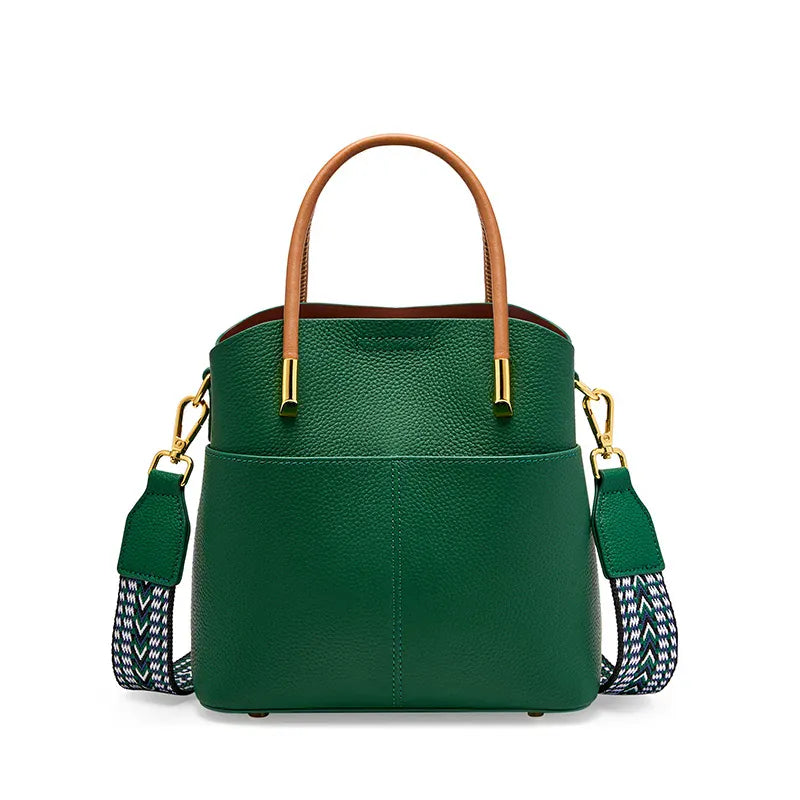 Sac seau anse large Vert