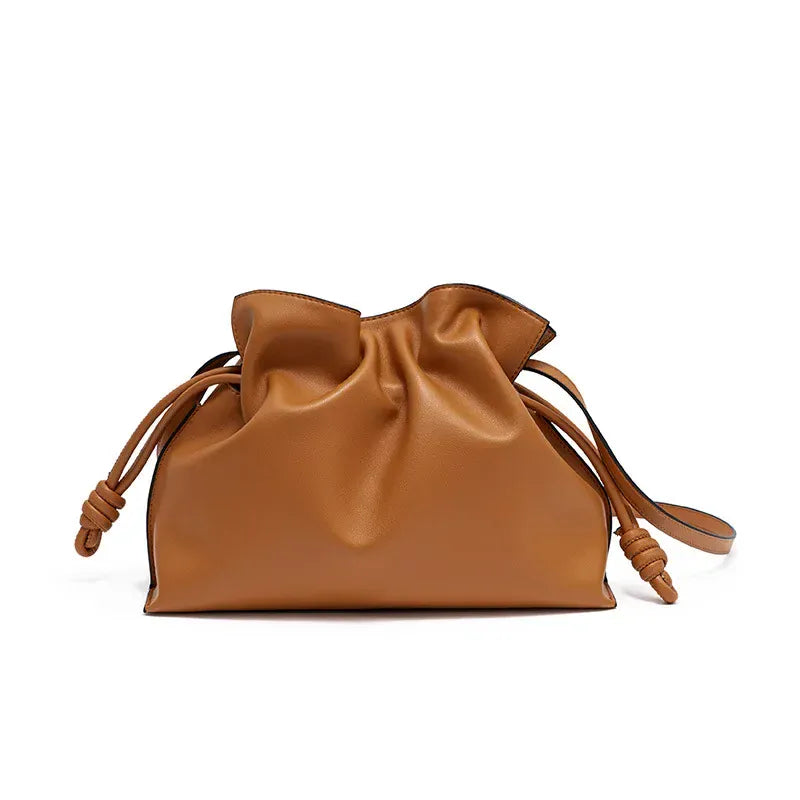 Sac seau bourse Length 30 * width 13 * height 22cm / Marron