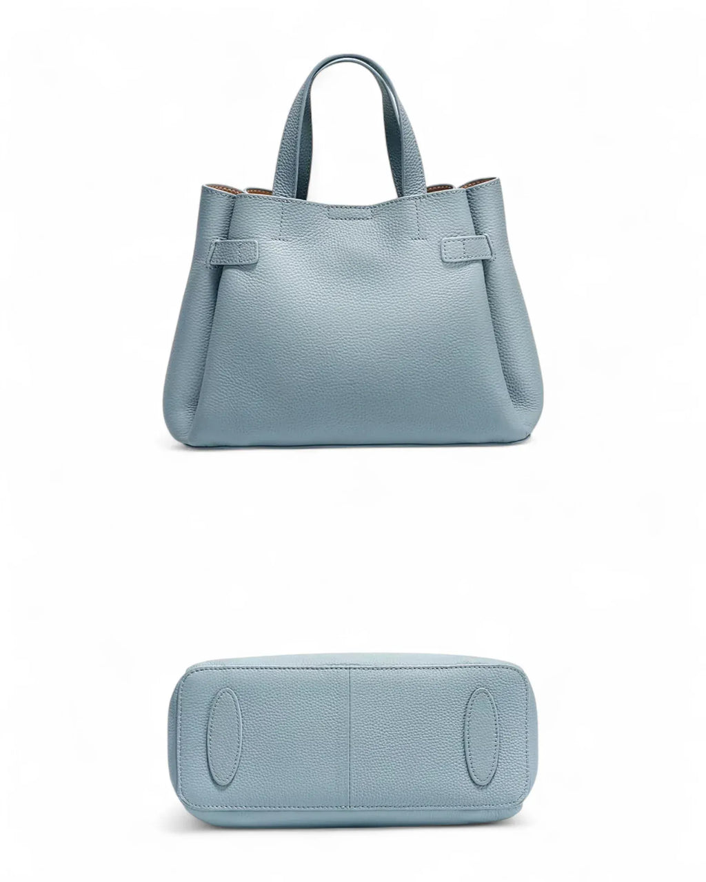 Sac seau ceinture en cuir