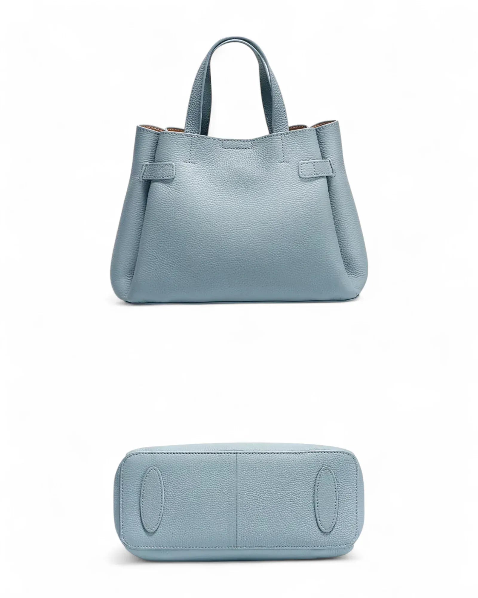 Sac seau ceinture en cuir