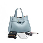 Sac seau ceinture en cuir