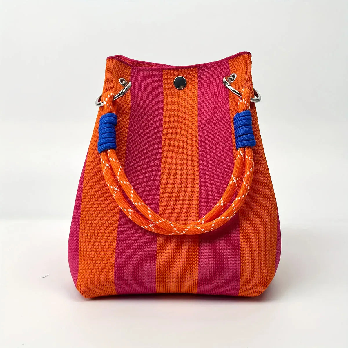 Sac seau coloré Rose & Orange
