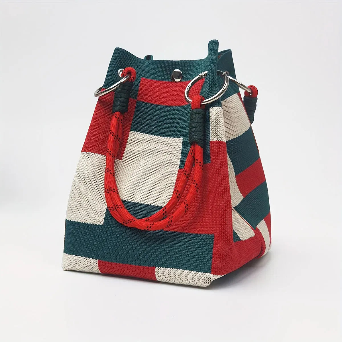 Sac seau coloré Rouge & Vert