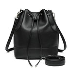 Sac seau cordon similicuir Noir