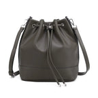 Sac seau cordon similicuir Vert