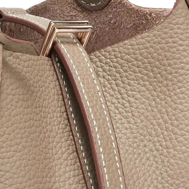 Sac seau cuir éléphant