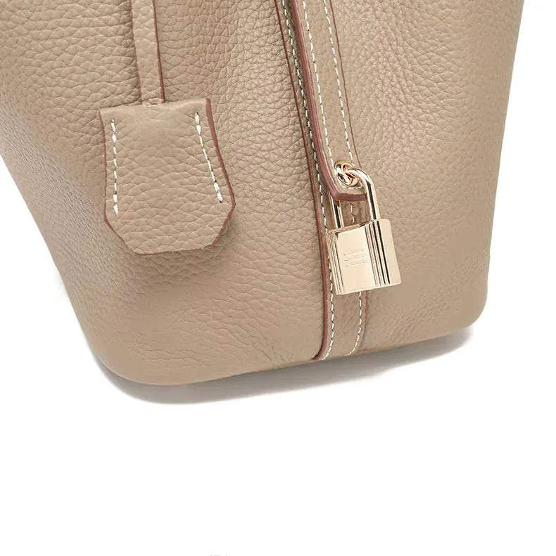 Sac seau cuir éléphant