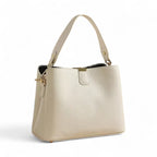 Sac seau cuir grainé