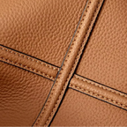 Sac seau cuir marron Marron