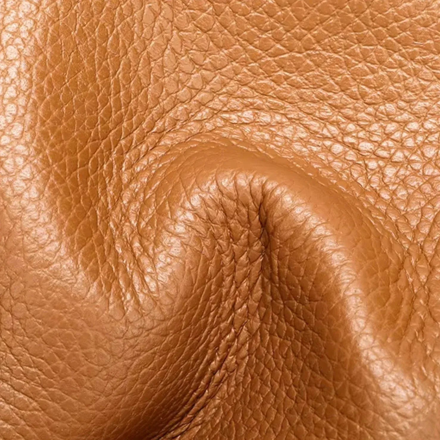 Sac seau cuir surpiqué