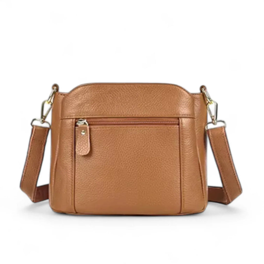 Sac seau cuir surpiqué