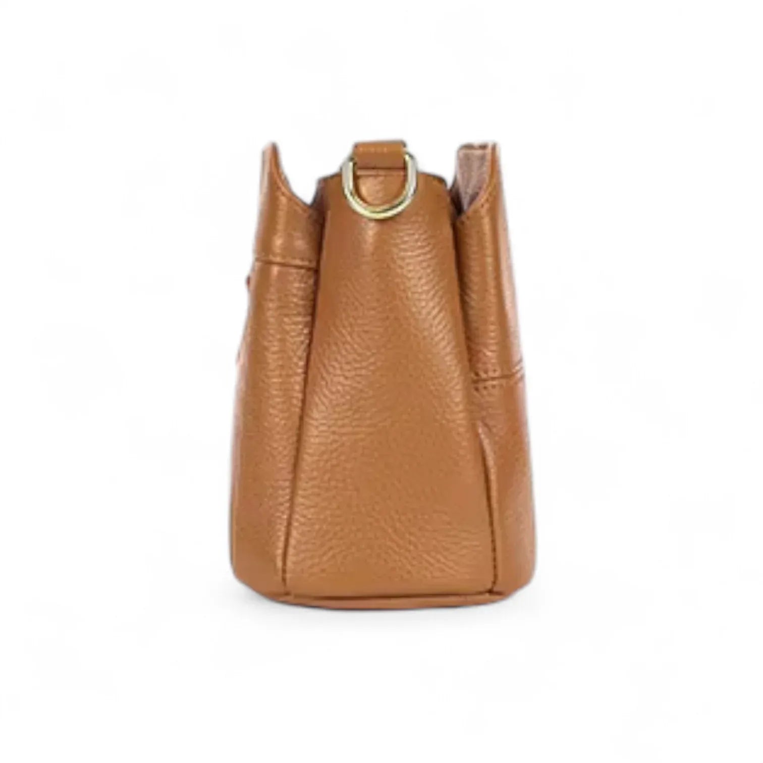 Sac seau cuir surpiqué