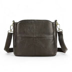 Sac seau cuir surpiqué