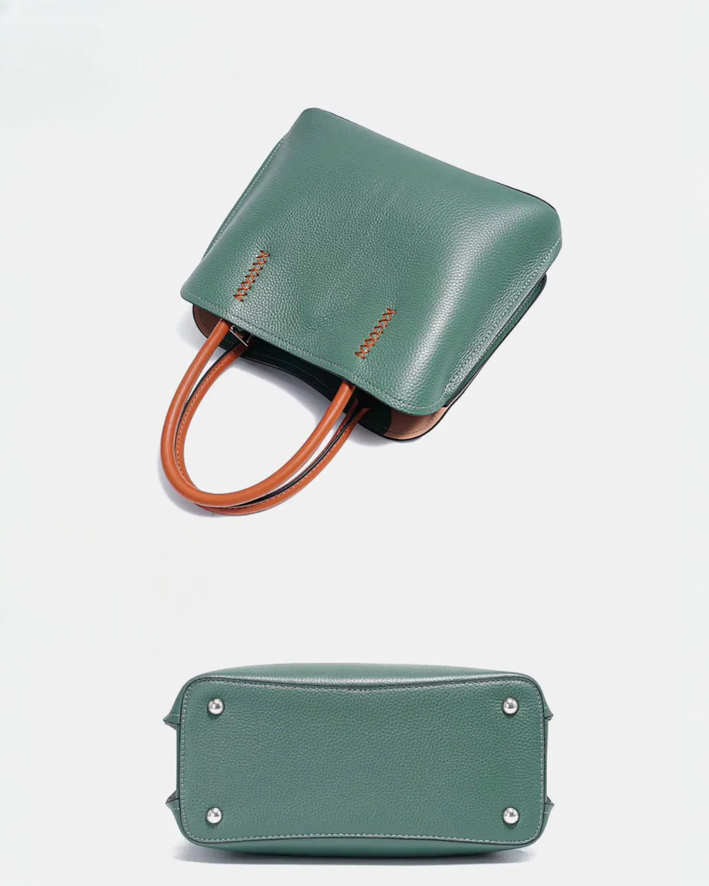 Sac seau en cuir porto