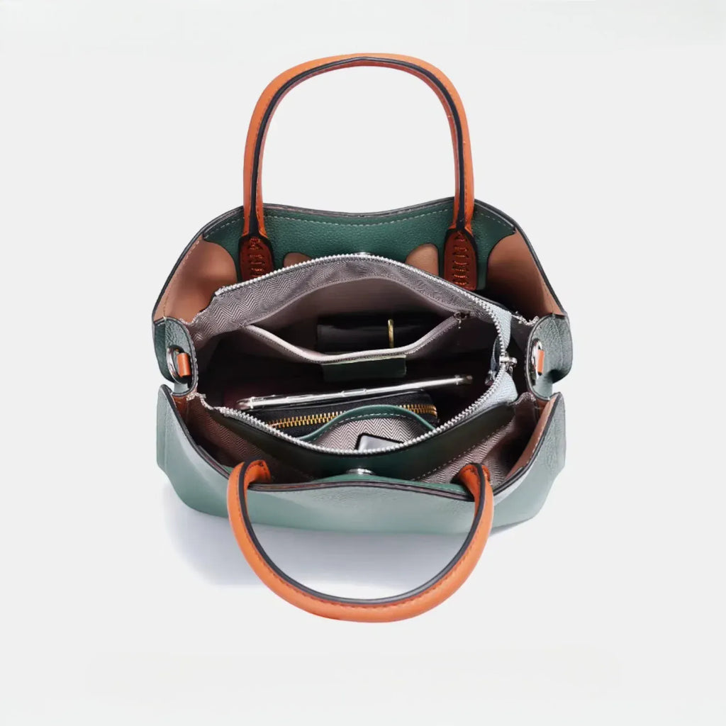 Sac seau en cuir porto