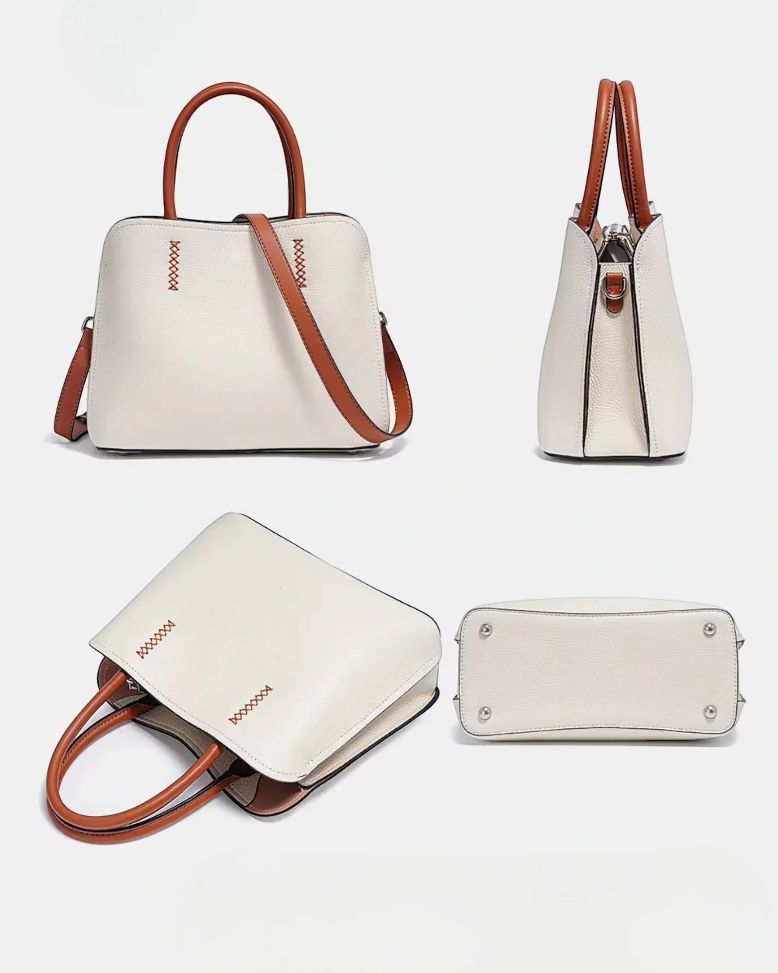 Sac seau en cuir porto