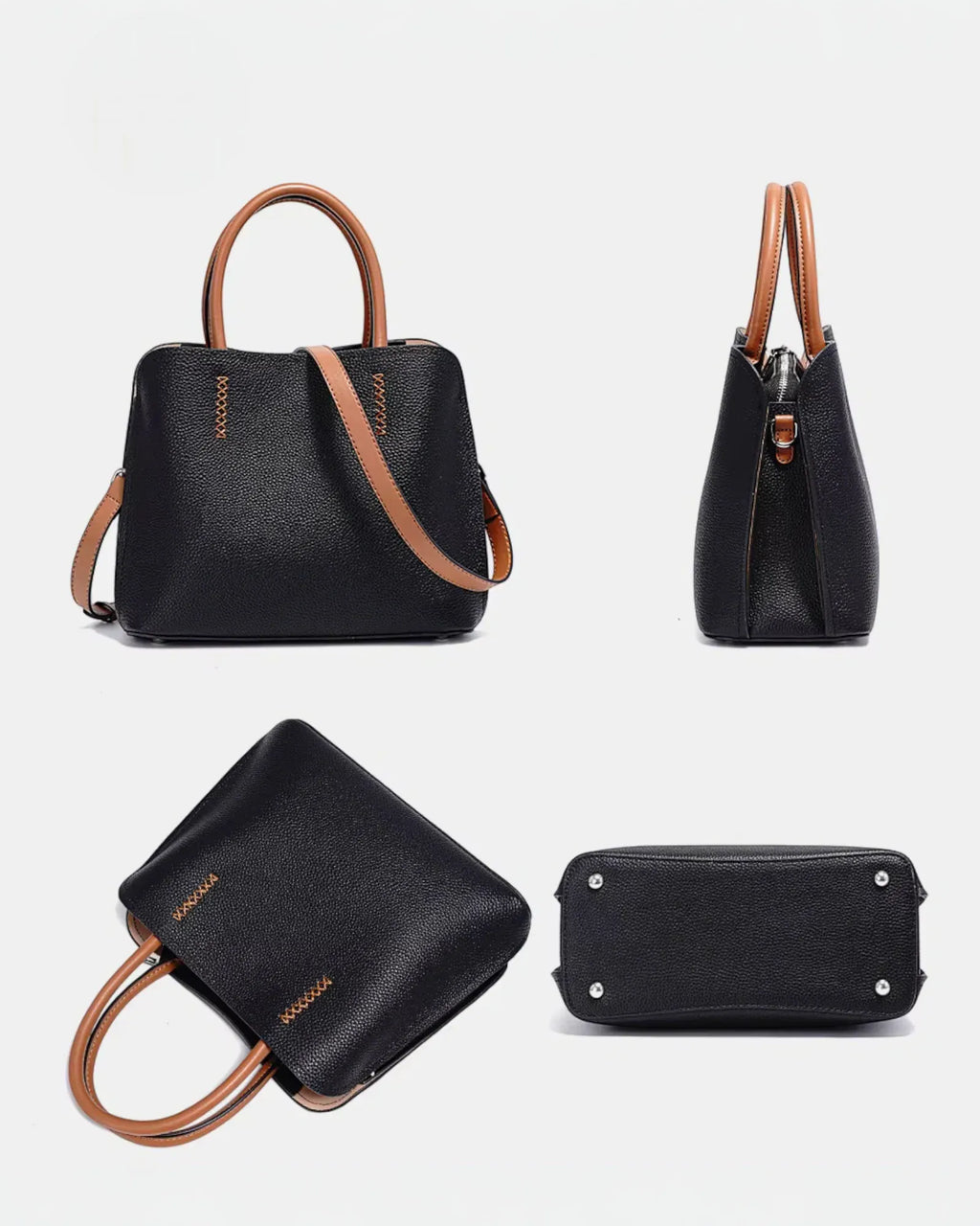 Sac seau en cuir porto