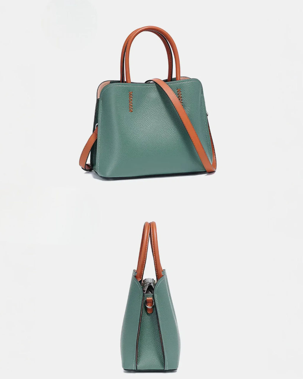 Sac seau en cuir porto