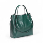 Sac seau en cuir structuré