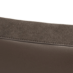 Sac seau en suédine rabattable