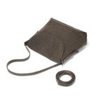 Sac seau en suédine rabattable