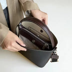 Sac seau étui en cuir