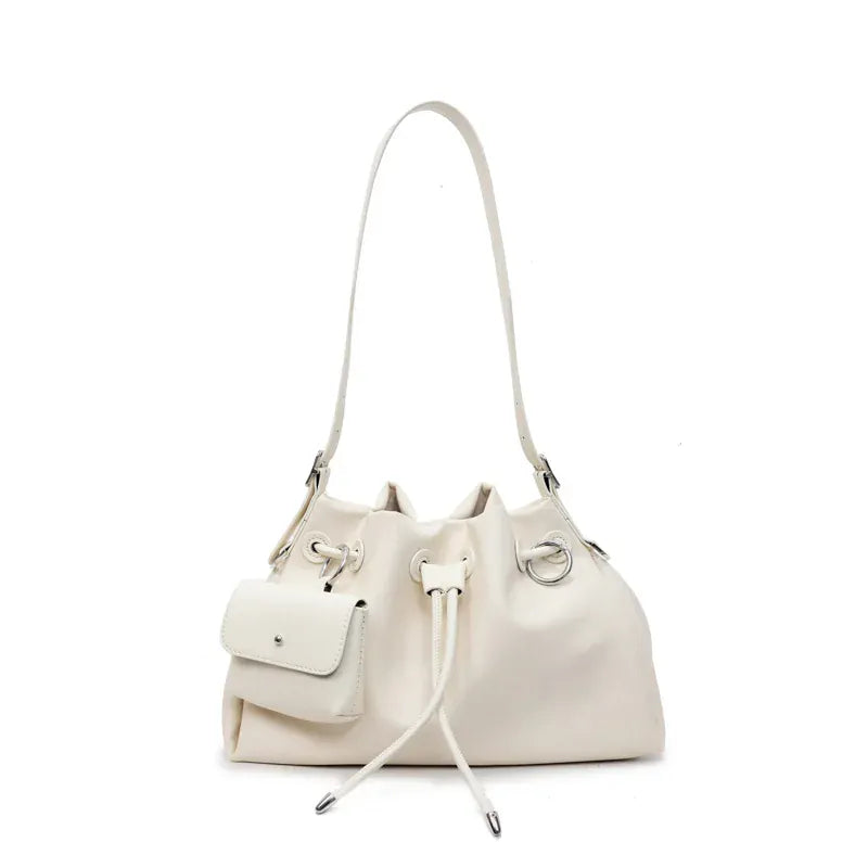 Sac seau magnet-rain Beige / 30x20x14CM