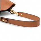 Sac seau marron cognac