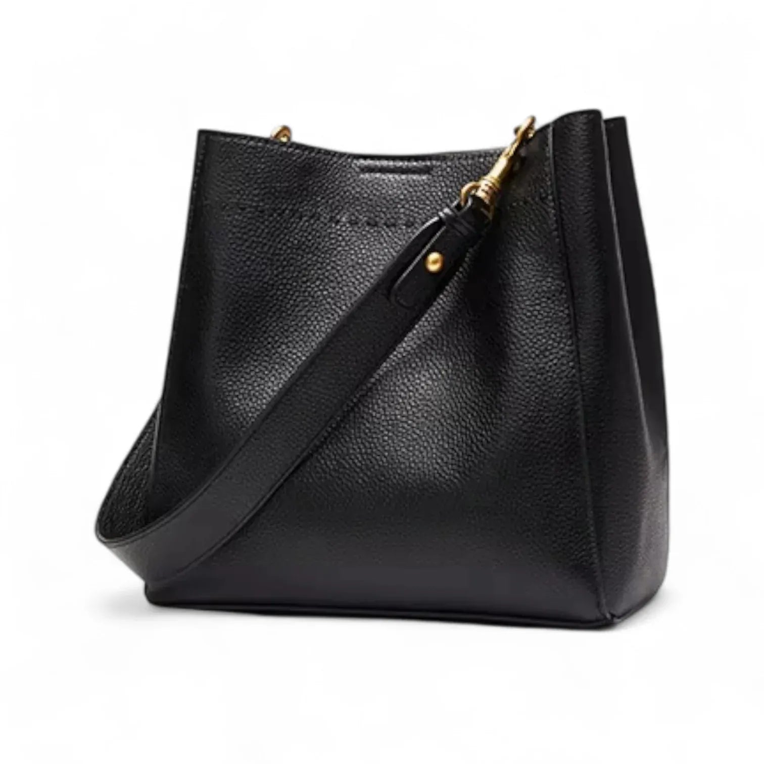 Sac seau marron cognac