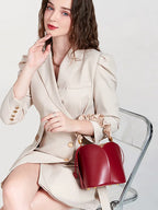 Sac seau pétale similicuir