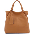 Sac seau pompon Marron
