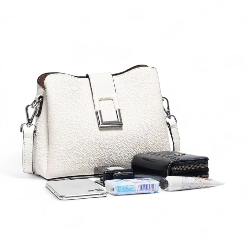 Sac seau rétro grainé