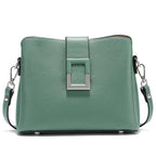 Sac seau rétro grainé Vert / (20cm<Max Length<30cm)