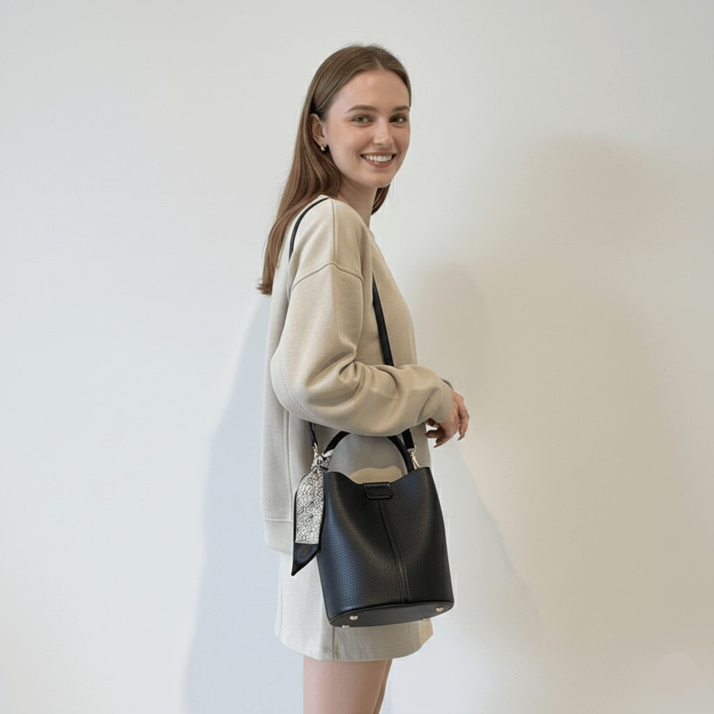 Sac seau similicuir chio