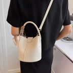 Sac seau similicuir lotus