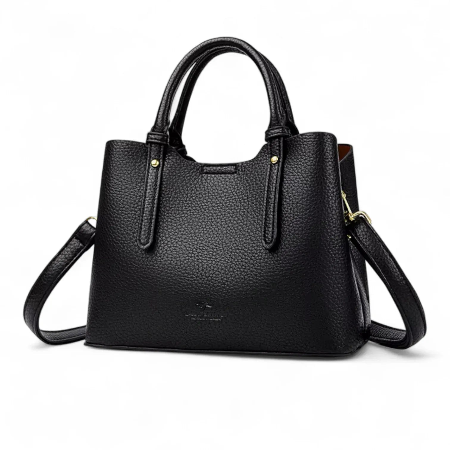Sac seau similicuir noir Noir