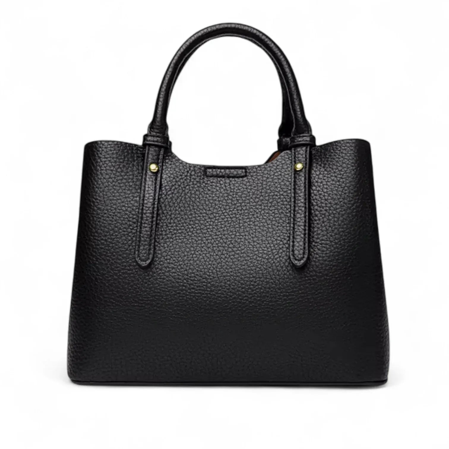 Sac seau similicuir noir Noir