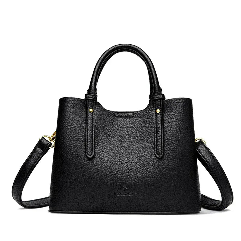 Sac seau similicuir noir Noir