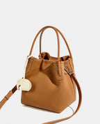 Sac seau souple cuir glands