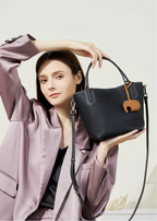 Sac seau souple cuir glands